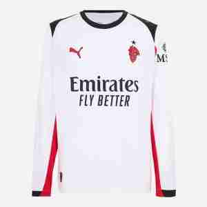 Tailandia Equipacion AC Milan Segunda Manga Larga 2025 2026