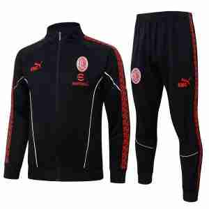 Chandal AC Milan 2026 2027 Negro Rojo