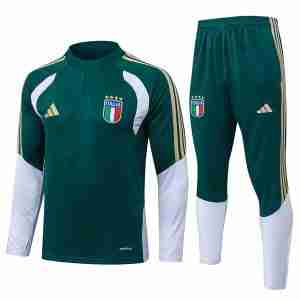 Sudadera Entrenamiento Italia 2026 2027 Verde