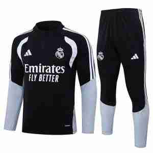 Sudadera Entrenamiento Real Madrid 2026 2027 Negro