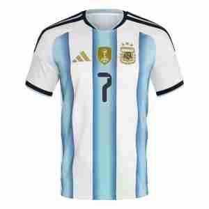 DE PAUL NO.7 Equipacion Argentina Primera 2026-Versión Jugador_1