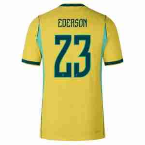 EDERSON NO.23 Equipacion Brasil Primera 2026-Versión Jugador