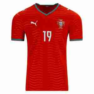 G. GUEDES NO.19 Equipacion Portugal Primera 2026-Versión Jugador_1