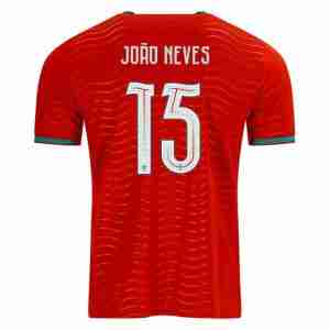 JOÃO NEVES NO.15 Equipacion Portugal Primera 2026-Versión Jugador