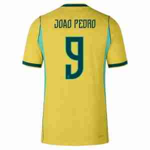 JOAO PEDRO NO.9 Equipacion Brasil Primera 2026-Versión Jugador