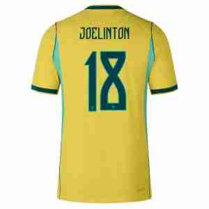 JOELINTON NO.18 Equipacion Brasil Primera 2026-Versión Jugador