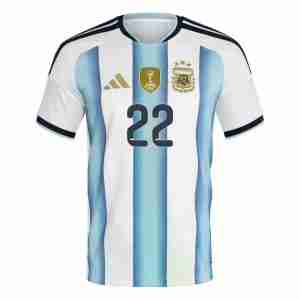 LAUTARO NO.22 Equipacion Argentina Primera 2026-Versión Jugador_1