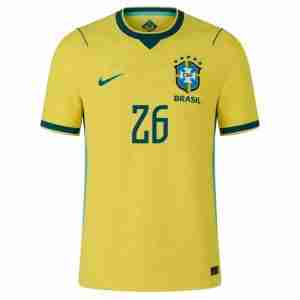 LUIZ HENRIQUE NO.26 Equipacion Brasil Primera 2026-Versión Jugador_1