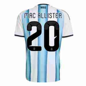 MAC ALLISTER NO.20 Equipacion Argentina Primera 2026-Versión Jugador