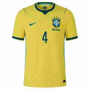 MARQUINHOS NO.4 Equipacion Brasil Primera 2026-Versión Jugador_1