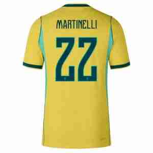 MARTINELLI NO.22 Equipacion Brasil Primera 2026-Versión Jugador