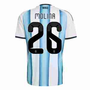 MOLINA NO.26 Equipacion Argentina Primera 2026-Versión Jugador