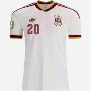 PEDRI NO.20 Equipacion España Segunda 2026-Versión Jugador_1
