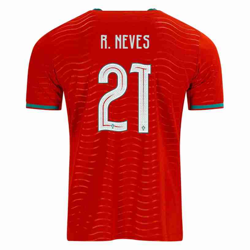 R. NEVES NO.21 Equipacion Portugal Primera 2026-Versión Jugador R. NEVES NO.21 Equipacion Portugal Primera 2026-Versión Jugador