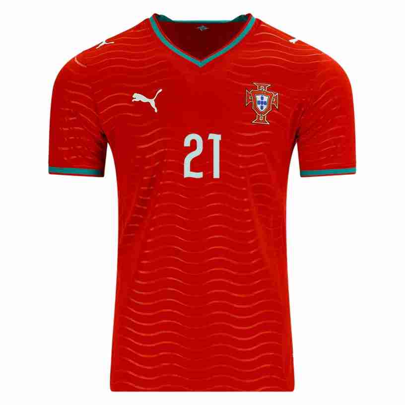 R. NEVES NO.21 Equipacion Portugal Primera 2026-Versión Jugador_1 R. NEVES NO.21 Equipacion Portugal Primera 2026-Versión Jugador_1