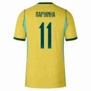 RAPHINHA NO.11 Equipacion Brasil Primera 2026-Versión Jugador