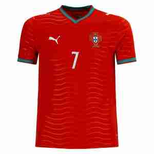 RONALDO NO.7 Equipacion Portugal Primera 2026-Versión Jugador_1