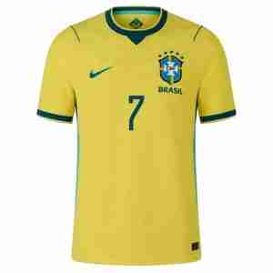 VINI JR. NO.7 Equipacion Brasil Primera 2026-Versión Jugador_1